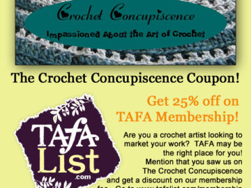 Crochet?  TAFA wants YOU!